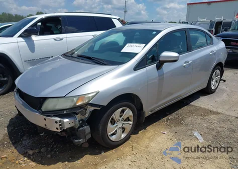 2015 Honda Civic Lx z USA, uszkodzony, nr VIN 19XFB2F58FE060742
